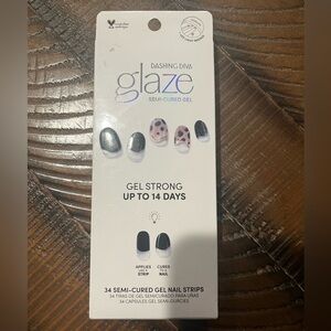 Glaze Semi-Cured Nails- 34 Strips